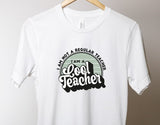 I'm Not A Regular Teacher I Am A Cool Teacher Shirt, Teacher T shirt, Teacher Life Shirt, Teacher T shirt, Second Grade Teacher Shirt