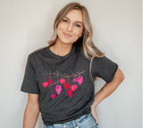 Double Heart Shirt, Valentines Day Gift Shirt, Love Shirt, Heart Tee, Heart Valentines Day Shirt, Gift for Her, Heart Shirt Love