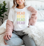 Retro Read Teacher Shirt, School Librarian Gift, Librarian Shirt, Teacher Read Shirt, Retro Read Teacher Shirt, Teacher Graphic Tees