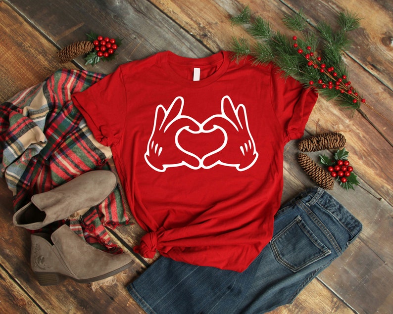 Heart Shape Shirts, Cute Shirt for Couple, Valentine Shirt, Gift for her, Gift for him, Colorful Love Shirt, Love Design Shirt