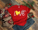 Love Shirts, Cute Shirt for Couple, Valentine Shirt, Gift for her, Gift for him, Colorful Love Shirt, Love Design Shirt,Valentine love Shirt