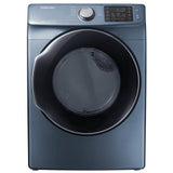 7.5 cu. ft. Gas Dryer with Steam in Azure Blue, ENERGY STAR