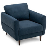 Modern Upholstered Accent Chair Single Sofa Armchair