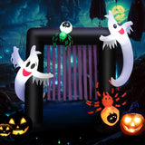 7.5 Feet Halloween Inflatable Archway Blow-Up Festive Decoration for Backyard and Porch