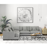 Soft and comfortable L-shaped Sectional sofa