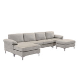 RELAX LOUNGE Convertible Sectional Sofa  Fabric