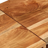 TV Cabinet 57.1"x13.8"x13.8" Solid Acacia Wood
