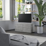 TV Cabinet Concrete Gray 31.5