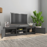 TV Cabinet Gray 55.1