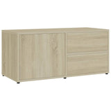 TV Cabinet Sonoma Oak 31.5"x13.4"x14.1" Chipboard