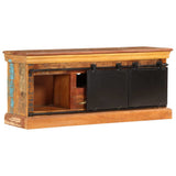 TV Cabinet 43.3"x11.8"x17.7" Solid Reclaimed Wood