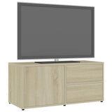 TV Cabinet Sonoma Oak 31.5"x13.4"x14.1" Chipboard