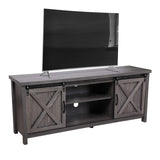 TV Console Cabinet for TVs up to 58 Inch Barn Door TV Stand with Storage