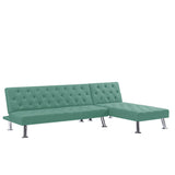 Sofa Bed and Sleepers Couch , Sectional Recliner Couch sofabed , Reversible Sleeper Chaise for Living Room.