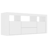 TV Cabinet White 47.2"x11.8"x19.7" Chipboard