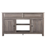 58" Farm Style TV Cabinet - Taupe XH