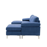 RELAX LOUNGE Convertible Sectional Sofa  Fabric
