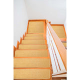Context Escalade Collection Modern Soft Cozy Non Slip 13-piece Stair Treads with Landing Mat