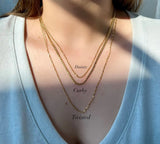 18K Gold Necklaces Zodiac Sign, Custom Necklaces, Gold Jewelry Birthday Her Gift, Zodiac Jewelry Constellation Waterproof Jewelry