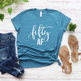 Fifty AF Birthday T-shirt