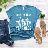 More Fun Than Two Twenty Year Old Birthday T-shirt