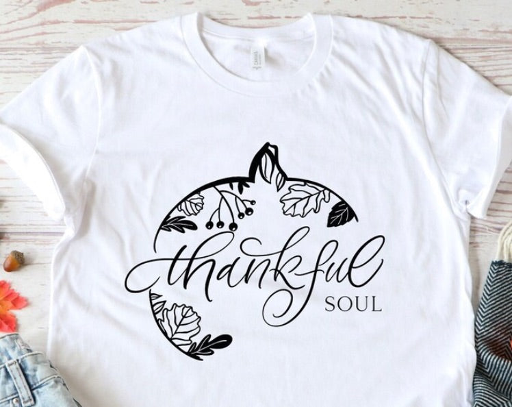 Thankful Soul Thanksgivins T-shirt