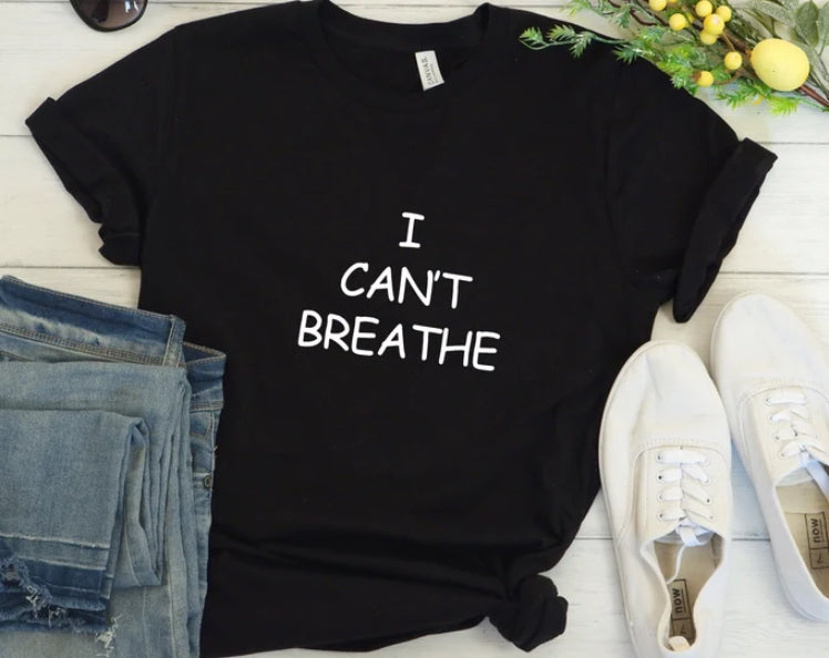 I Can't Breathe Black Lives Matter T-shirt