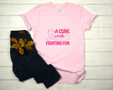 A Cure Worth Fighting For Breast Cancer T-shirt