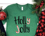 Holly Jolly  Christmas T-shirt