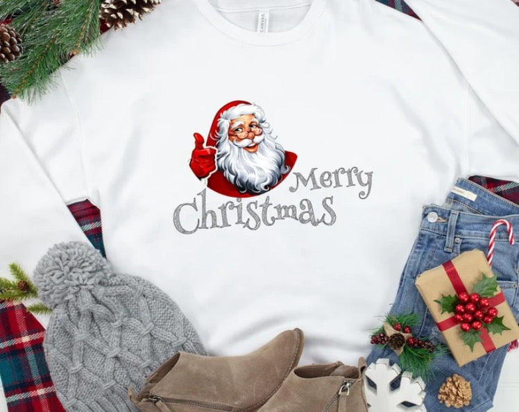 Funny Santa Merry Christmas  T-shirt