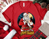 Funny Santa Merry Christmas T-shirt