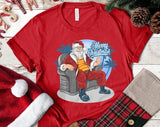 Lazy Santa Christmas T-shirt