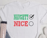 Naughty Christmas T-shirt
