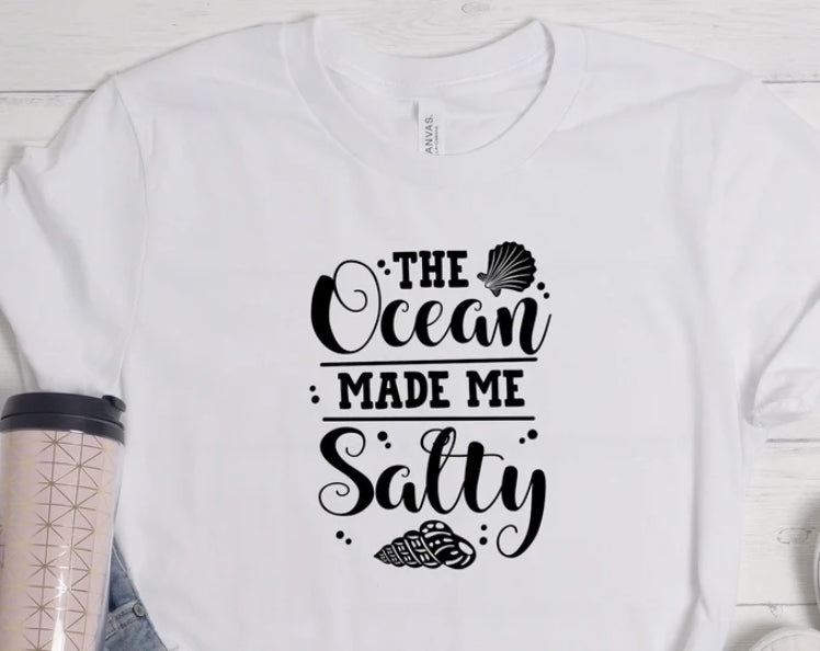 The Ocean Made My Salty Summer T-shirt