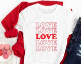 Love Valentine Day T-shirt