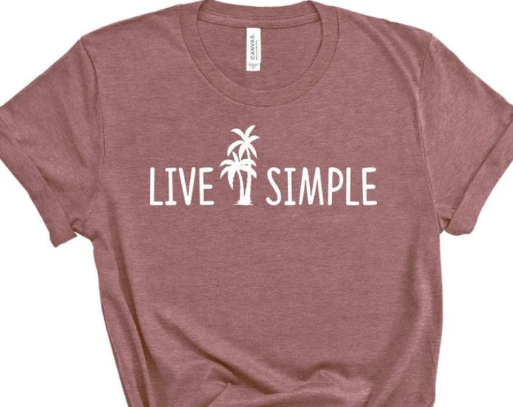 Live Simple Summer T-shirt