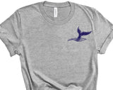 Whale Tail  Summer T-shirt