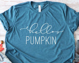 Hello Pumpkin Thanksgiving T-shirt