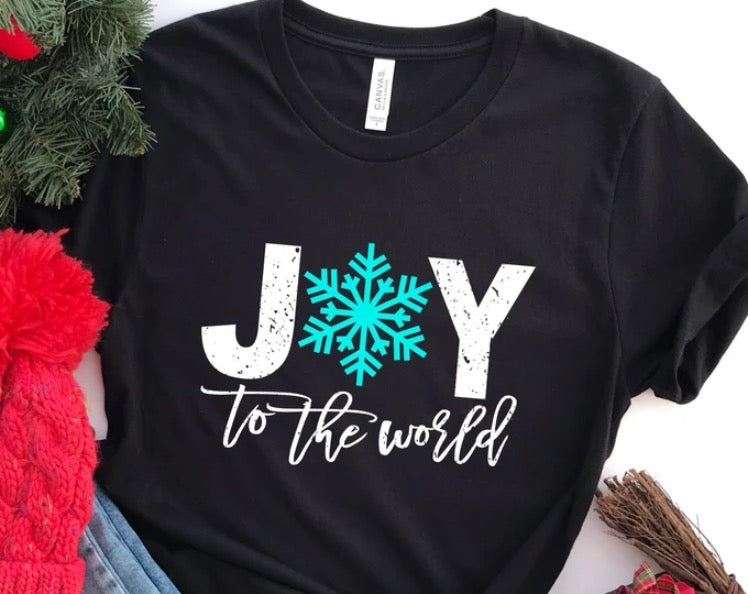 Joy to the World Christmas T-shirt