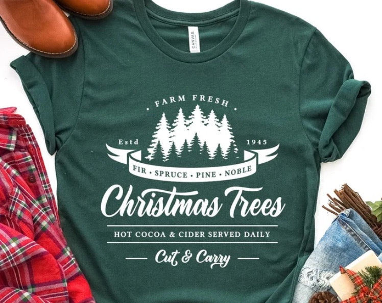 Christmas Trees Christmas T-shirt