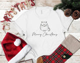 Cat Merry Christmas T-shirt