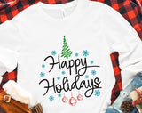Happy Holidays Christmas T-shirt