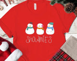 Snowmies Christmas T-shirt