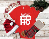Santa's Favorite Ho Christmas T-shirt