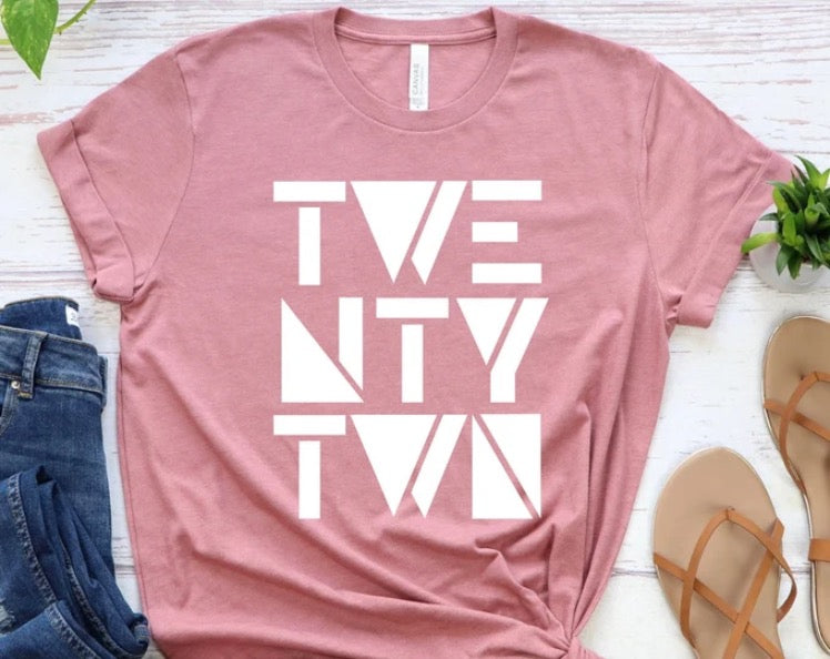 Twenty Two Newyear T-shirt