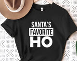 Santa's Favorite Ho Christmas T-shirt