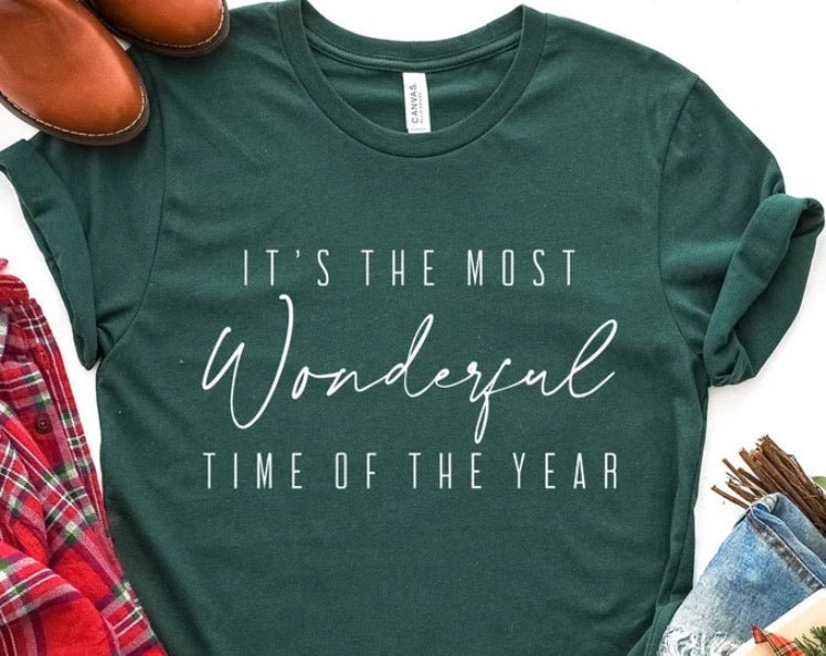 It's The Most Wonderful Time Of The Year  Christmas T-shirt