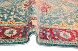 Rosette Imprint Vintage Area Rug V089A - Context USA - Area Rug by MSRUGS