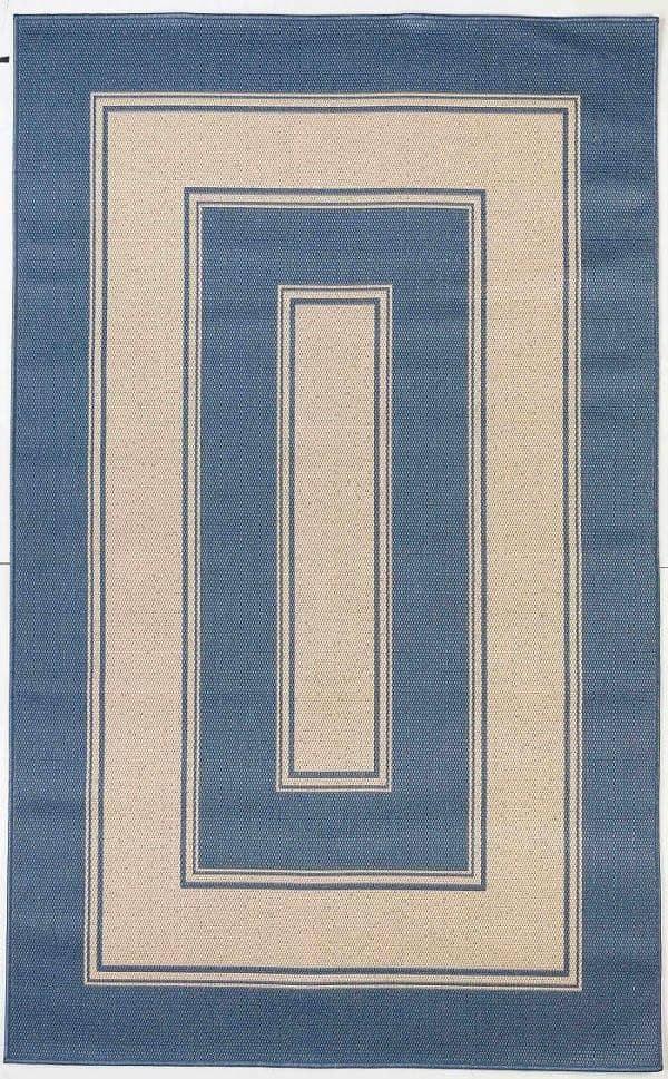 Cottage Indoor/Outdoor Rugs Flatweave Contemporary Patio, Pool, Camp and Picnic Carpets FW 532 - Context USA - Area Rug by MSRUGS
