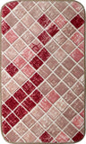 Bath 2-set 17x15" + 18x30" Newruz Print Mat Absorbent Soft Floor Area Rug Non-slip Carpet - Context USA - Area Rug by MSRUGS
